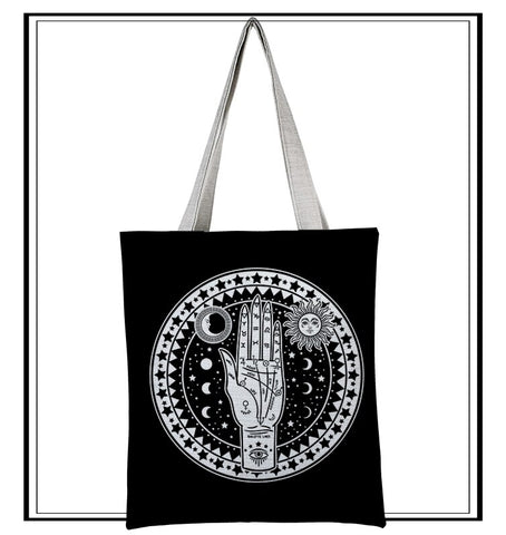 MYSTIC HAND OF FORTUNE Canvas Tote