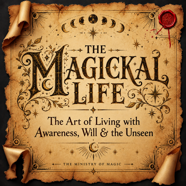 🗝️THE MAGICKAL LIFE -The Art of Living with Awareness, Will & the Unseen