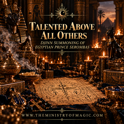 "TALENTED ABOVE ALL OTHERS" DJINN SUMMONING OF EGYPTIAN PRINCE SEROMBAS