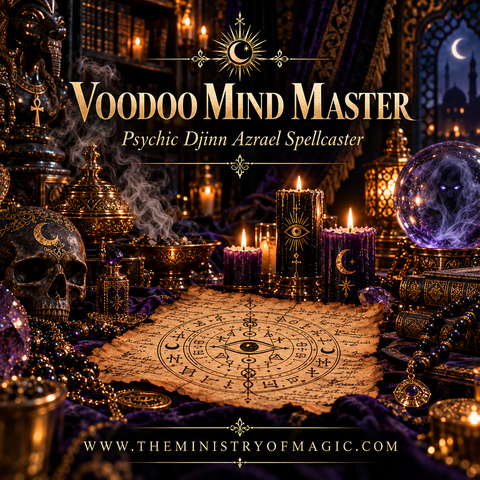 VOODOO MIND MASTER PSYCHIC DJINN AZRAEL SPELLCASTER
