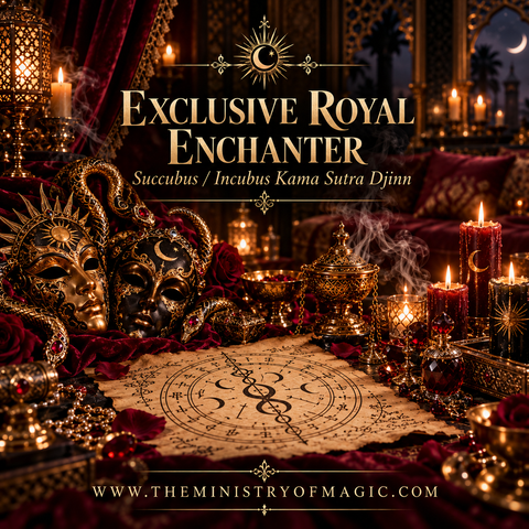 EXCLUSIVE ROYAL ENCHANTER SUCCUBUS / INCUBUS KAMA SUTRA DJINN XXX