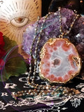 Aria the Djinn of Unwavering Confidence, Irresistible Charm and Attractiveness Enchanted Gemstone Necklace