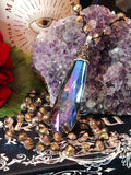 Atlantean Light Priestess Luminous Crystal Talisman