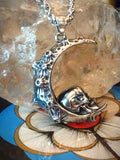 Sorcerer's Midnight Dream Moon/Skull Spellbound Talisman