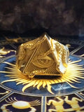 Cult of the Illuminati:~Vessel of the Secret Masters Money Power Spellbound Ring