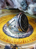 Luciferian Eye Of Psychic Power Level One Transference Ritual Ring