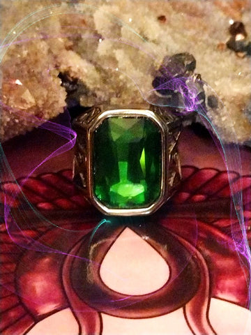 ILLUMINATI KNIGHT MANTLE OF THE ANCIENT MASTERS MONEY SEX POWER SPELLBOUND RING