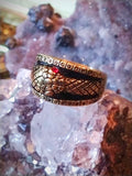 Serpentine Fire of the 7 Archons Luciferian Awakening Ring