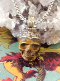 Oracle of Insight Tiger's Eye Spellbound Skull Talisman