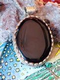 Black Rose of the Hedge Witch Spellbound Onyx Talisman