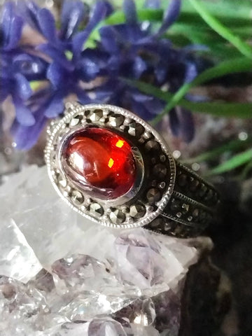 Dark Embrace of Kytra the Vampire Witch Spellcast Ring