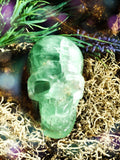 Thalor the Green Flame Guardian of the Eternal Spirit Realms Crystal Skull
