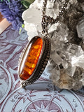 Amber Shield of Ancestral Power Spellbound Talisman