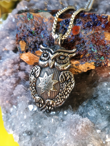 WISDOM SMACKDOWN TALISMAN OWL POWER TO FLATTEN FOOLS