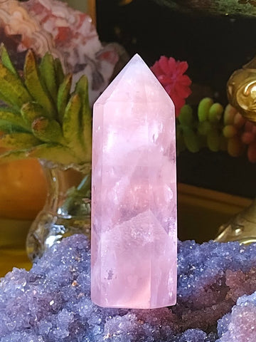 The Pillar of Eternal Love Rose Quartz Tower