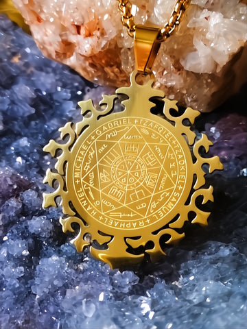 The Archangel’s Solar Sigil Talisman of Divine Protection and Guidance