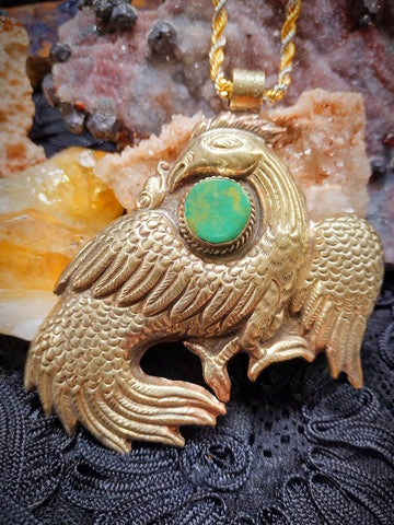 Phoenix of the Rosicrucian Wizard – Talisman Relic for Magickal Metamorphosis