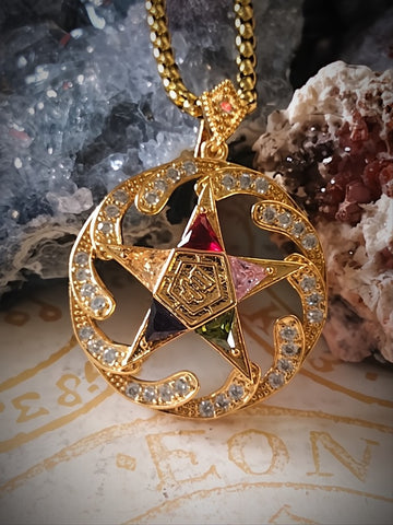 The Fivefold Rose Pentacle of the Hermetic Order