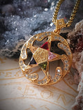 Fivefold Rose Pentacle of the Hermetic Order for Occult Power