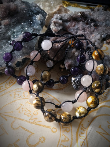 Threefold Charm Bracelets of the Moon Witch