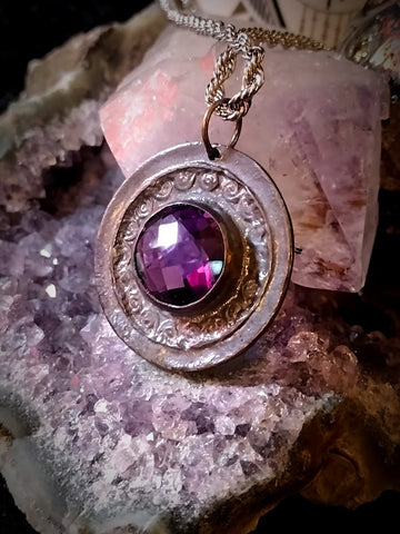 ANCIENT WITCH'S ORACLE MIRROR OF SECOND SIGHT & DIVINATION