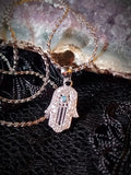 SACRED HAMSA OF PROTECTION, BLESSINGS & GOOD FORTUNE PETITE CHARM