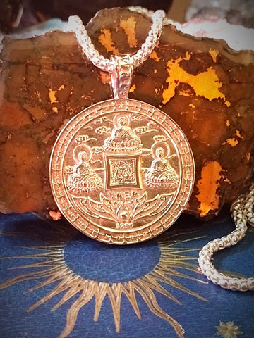 SUPER RARE BUDDHA COIN TALISMAN OF PROSPERITY, WEALTH & LONGEVITY