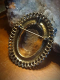 Haunted! ORACLE CAMEO BROOCH OF THE VEILED LADY Prophecy, Dreams & Spirit Guidance