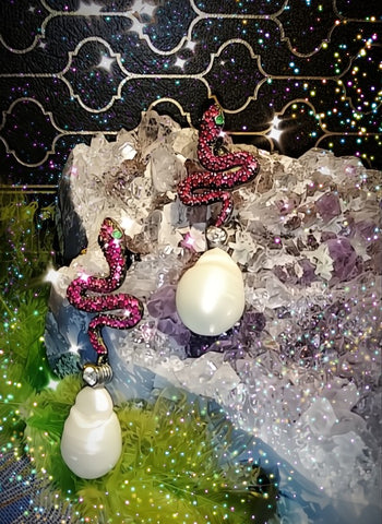 Serpent Queen’s Secret Earrings of Seduction and Power
