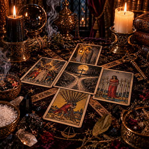 At the Crossroads Jinx Revealer Tarot Reading Divination