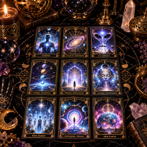Alien Dreamscapes E.T. Starseed Card Reading Divination