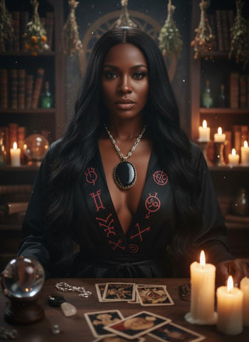 OBSIDIAN ORACLE OF DARK PROPHECY AND INNER POWER