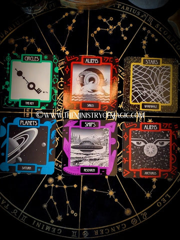Alien Dreamscapes E.T. Starseed Card Reading Divination