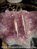 Sacred Life Force of Shekinah Divine Feminine Spirit Enchanted Sterling Silver Earrings