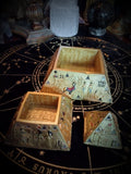 Egyptian Golden Pyramid Of The Gods And Deities Stackable Jewelry Box
