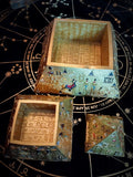 Egyptian Golden Pyramid Of The Gods And Deities Stackable Jewelry Box