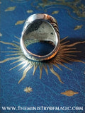 Stalking Wolf Nagual Shamans Power Sterling Silver Ring