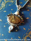 SECRET CODES OF THE MYSTIC BROTHERHOOD Imbued Talisman Pendant