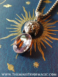 Light Palace of the Universal Buddha Sterling Silver Talisman