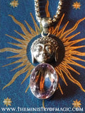 Light Palace of the Universal Buddha Sterling Silver Talisman