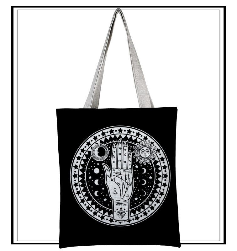 MYSTIC HAND OF FORTUNE Canvas Tote