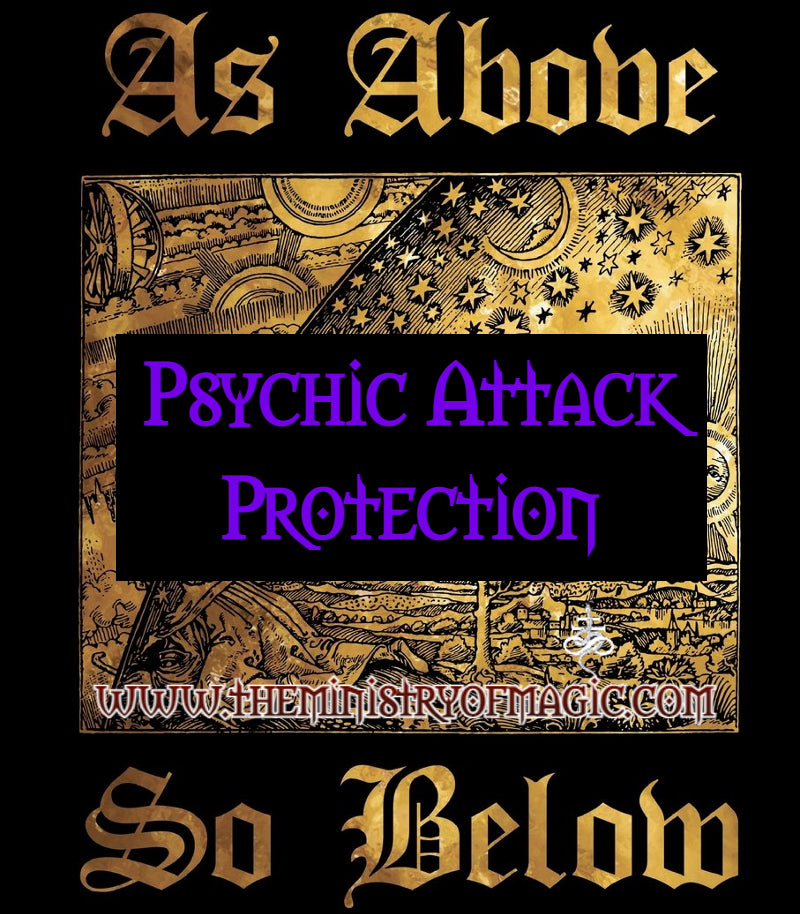 ☥ JERUSALEM TEMPLE PSYCHIC ATTACK PROTECT & REVERSE CANDLE SPELL