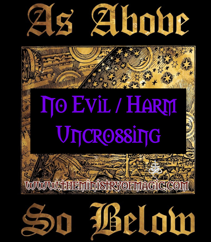 ☥ NO EVIL ! NO HARM ! UNCROSSING CANDLE SPELL