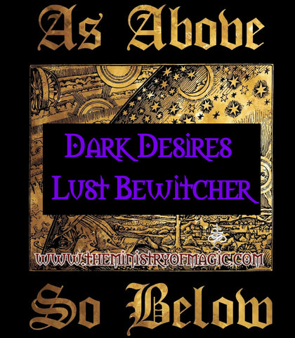 ☥ DARK DESIRES LUST BEWITCHER SEXUAL WISH ATTRACTOR CANDLE SPELL