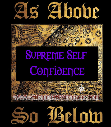 ☥ SEVEN SPIRITS SUPREME SELF CONFIDENCE CANDLE SPELL