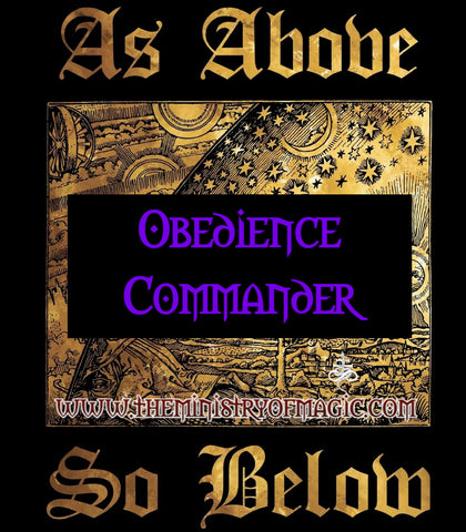 ☥ SMILE OF SATURN OBEDIENCE COMMANDER CANDLE SPELL