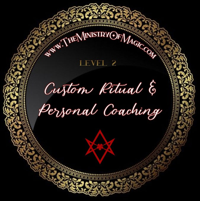 CUSTOM RITUAL & PERSONAL COACHING ⛤ LEVEL 2 - The Ministry of Magic™