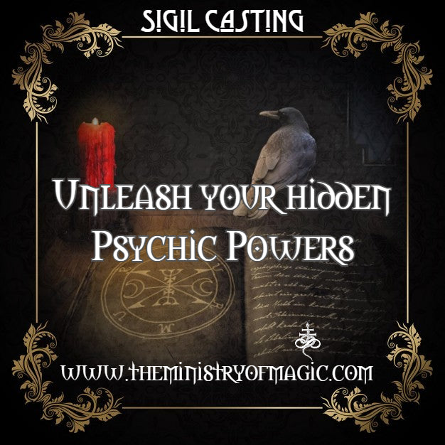 ☩ SIGIL CASTING TO UNLEASH YOUR HIDDEN PSYCHIC POWERS ☩