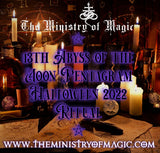⛤13th Abyss of the Moon Pentagram Halloween 2022 Ritual⛤